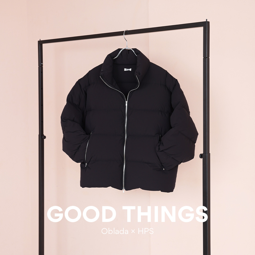 【Oblada】別注EXTREME DOWN JACKET | GOOD THINGS Vol.41