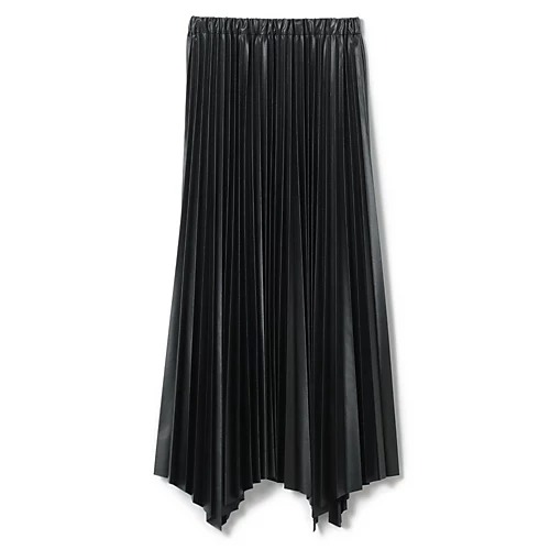 SACRASYNTHETIC LEATHER PLEATS￥31,900