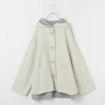 12closetミドル丈リバーコート￥38500