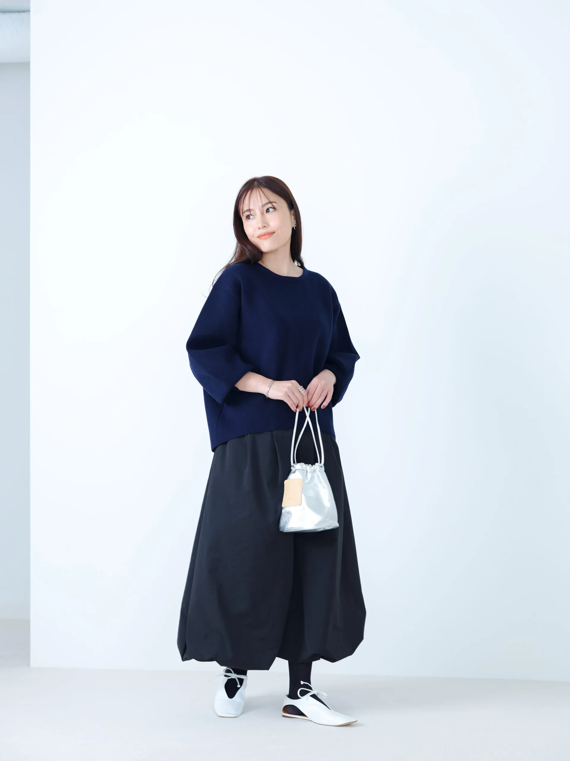 MY WEAKNESS【ともさかりえさん着用】【洗える】Luca Balloon Skirt （バルーンスカート）￥31,350