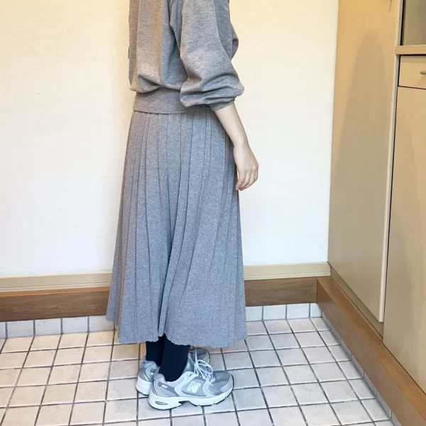 12closet
【洗える】モックネック＆プリーツスカート ニットセットアップ
￥19,800