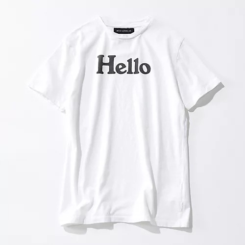 MADISONBLUEHELLO CREW NECK TEE￥38,500