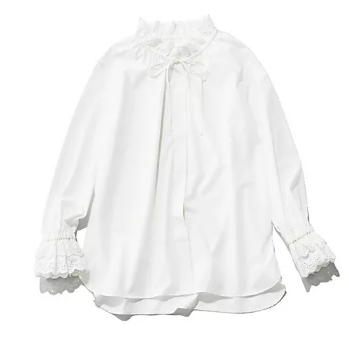 12closet
【福田麻琴さんコラボ】【洗える】レースフリルブラウス
￥17,930