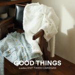 <span class="title">【suadeo】ニットツイード風カーディガン | GOOD THINGS Vol.47</span>