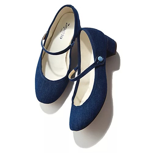 Repetto【MADISONBLUE×Repetto×HAPPY PLUS STORE】REPETTO ROSE DENIM￥66,000