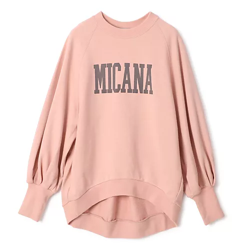 MICANA【HPS別注】ボリュームスリーブスウェット￥17,600