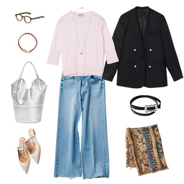 50代 週末コーデ】ちょっとかしこまったシーンにも相応しい春のきれいめスタイル＃Jマダムのおしゃれ