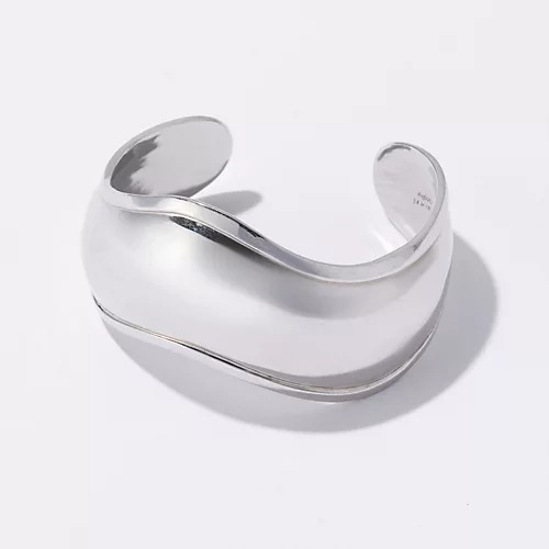 JAMIRAYWAVY SILVER BANGLE