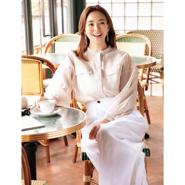 E by eclat
ハリ感シアーシャツ
￥18,700