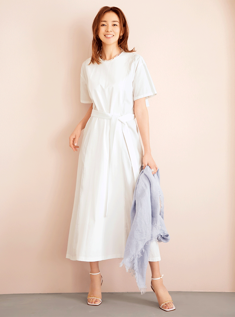 風が通って快適！ 一枚でおしゃれが決まる éclat2025年6月号特集