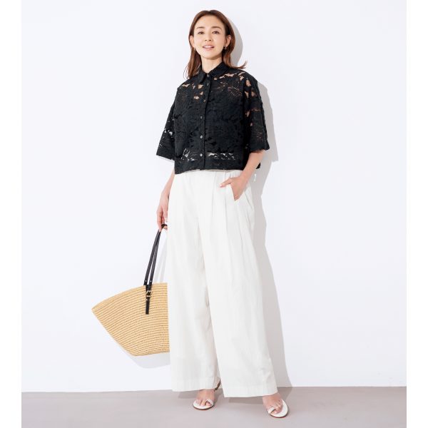 ただの黒､で終わらせない華やかさ！夏にまとう「ノワールエレガンス」éclat2025年6月号特集