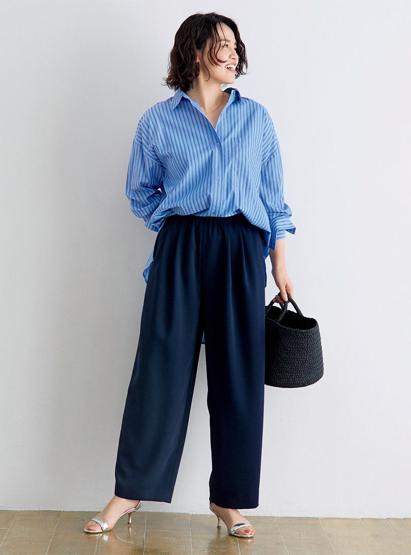 エクラ 華組ふたりが、エクラプレミアム厳選のアイテムを試着 éclat2025年6月号特集