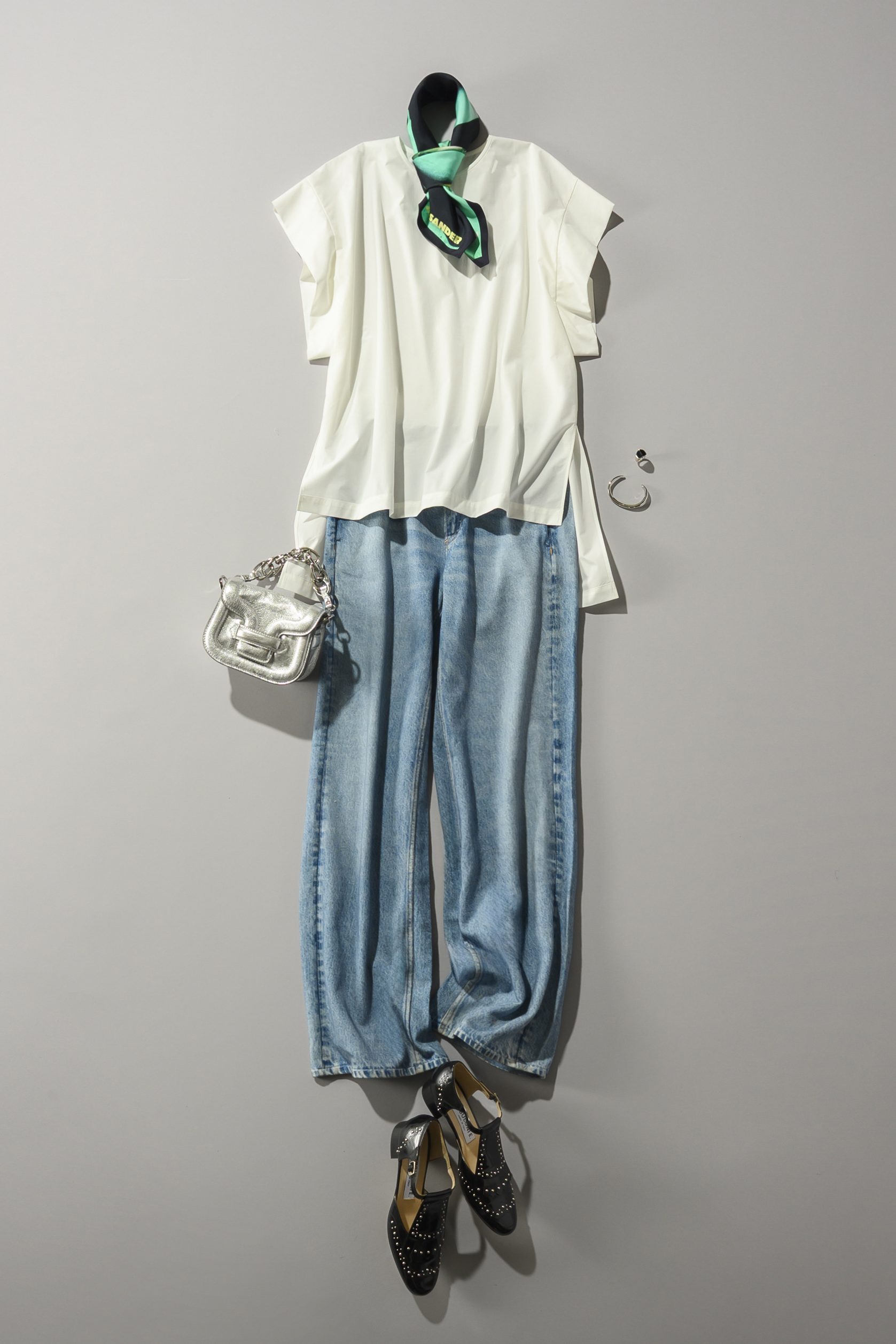 PIERRE HARDY×eclatALPHAVILLE￥157,300　デニムコーディネート