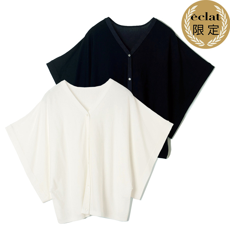 【50代　ファッション】エクラでしか買えない！涼感と着映えを両立！E by eclatの新作6選 éclat2025年7・8月合併号特集