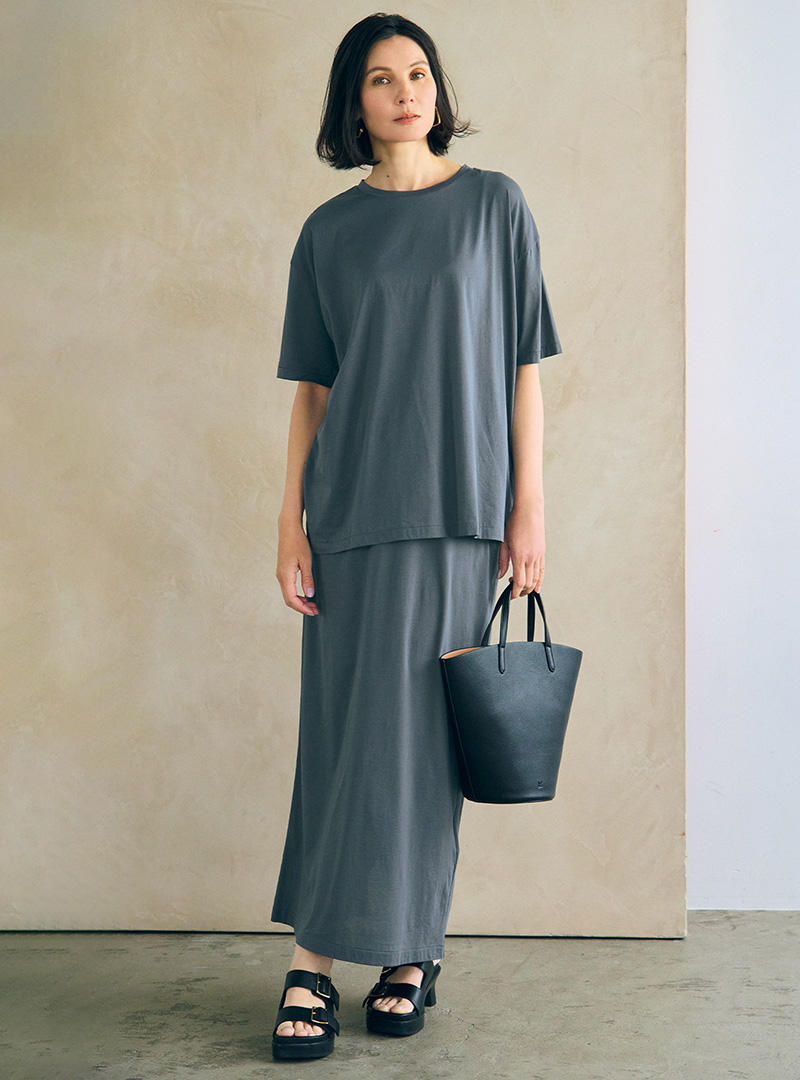 【50代　Tシャツ】「大人に似合うTシャツ」セレクション厳選4ブランド éclat2025年7・8月合併号特集