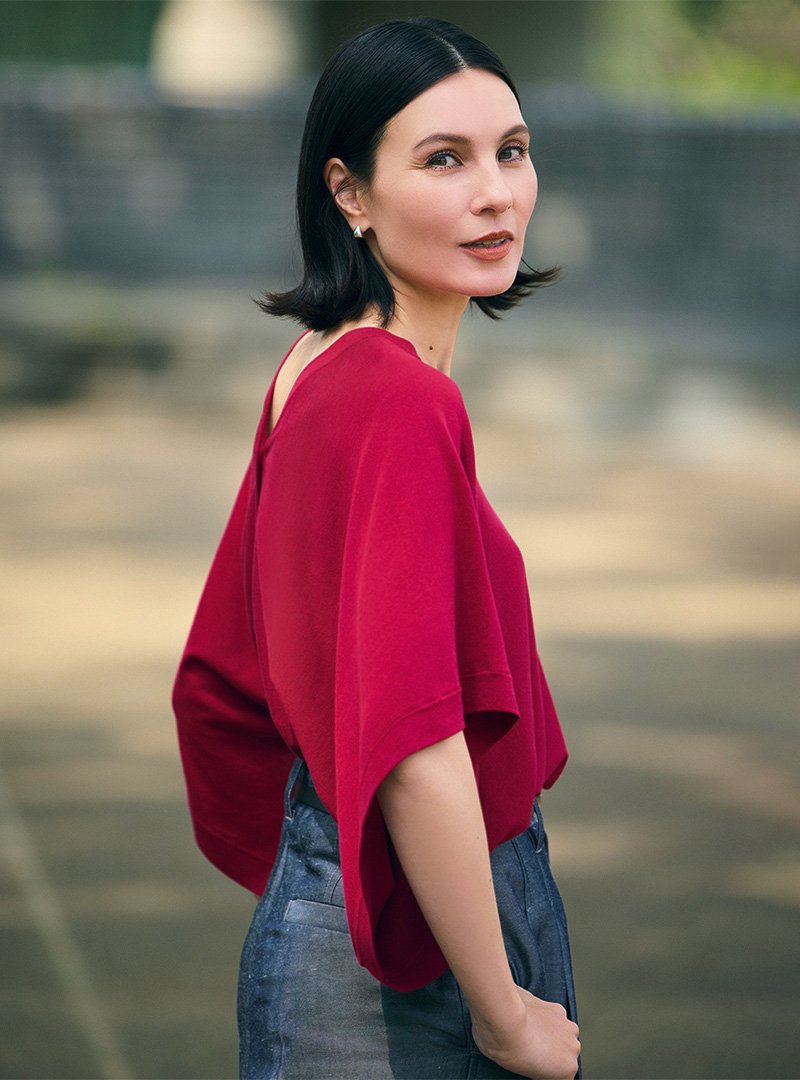 【50代　ファッション】エクラでしか買えない！涼感と着映えを両立！E by eclatの新作6選 éclat2025年7・8月合併号特集