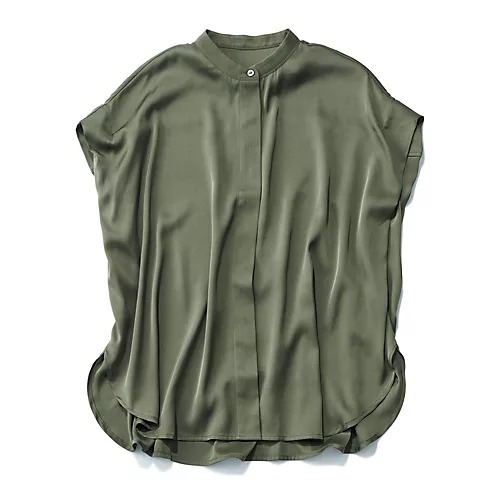 DRESS HERSELFシルク混ブラウス￥25,300