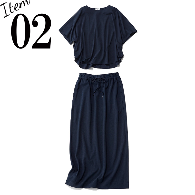 「夏に着映えるセットアップ」できちんと感とこなれ感どちらもかなう！【40代ファッション】