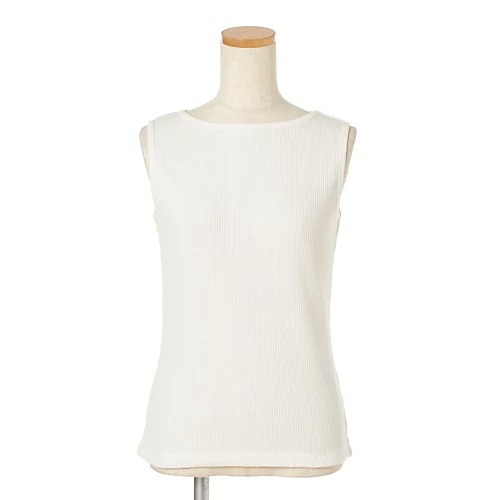 SLOANE×eclat【宮崎桃代さん別注】ワッフルタンクトップ￥9,900