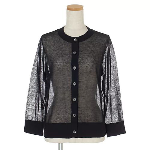 mtmodelist×eclat【別注】リネン混カーディガン￥19,800