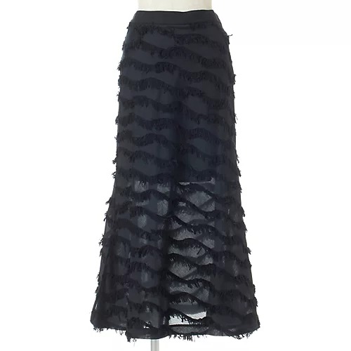 muller of yoshiokubo×eclat【宮崎桃代さん別注】フリンジスカート￥45,100