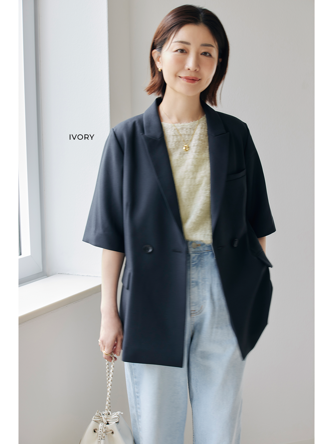 M7days【tomomiyuさんコラボ】ジャカードスクエアトップス tomomiyu’s Outfit3