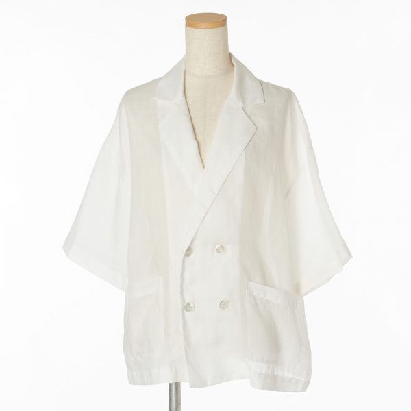 THIRD MAGAZINE【坪田あさみさん別注】リネンシャツジャケット