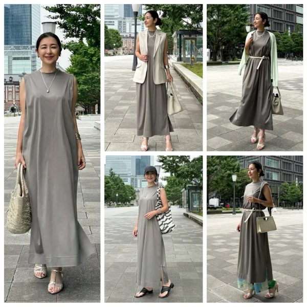 【エクラ 華組　伊藤美帆さん】エクラ別注！［大人のボーダーT］真夏の4style