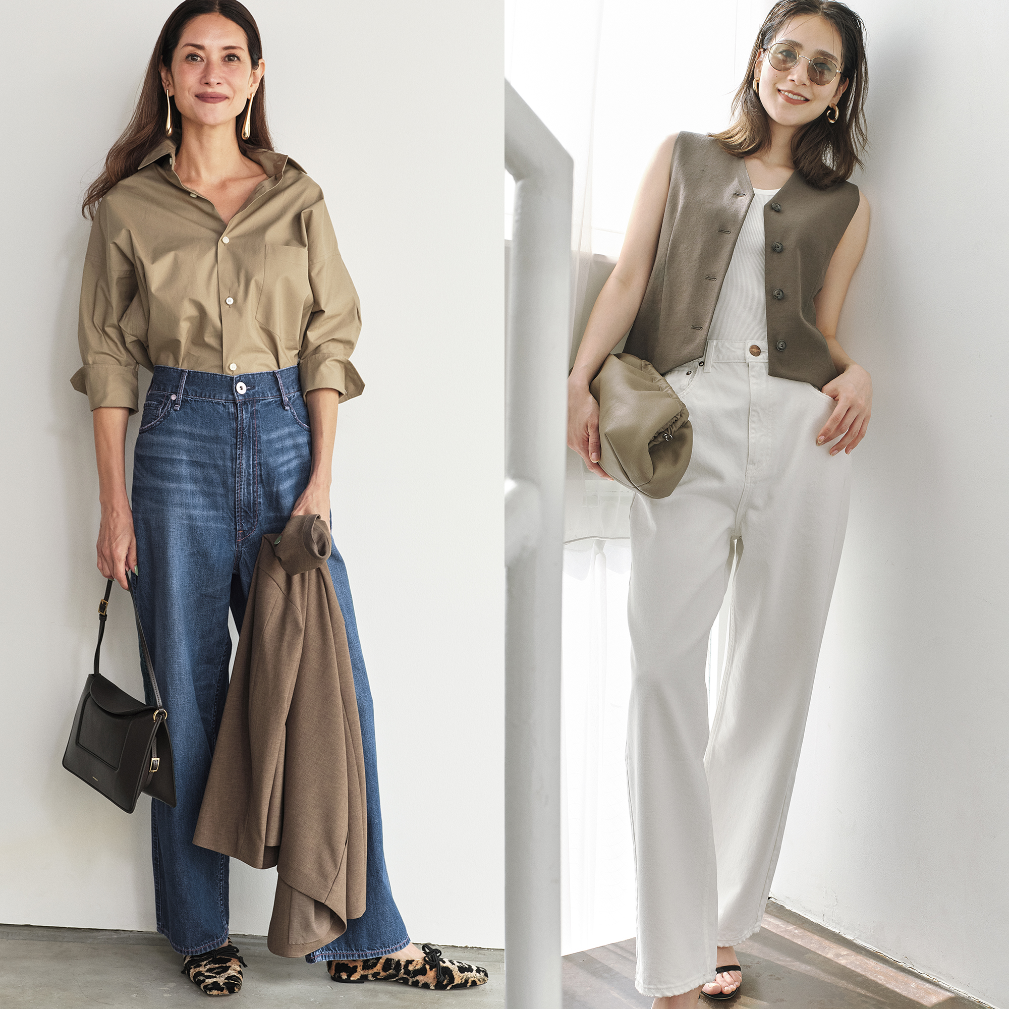 真夏でも快適素材パンツ＆デニムおすすめ6本♥