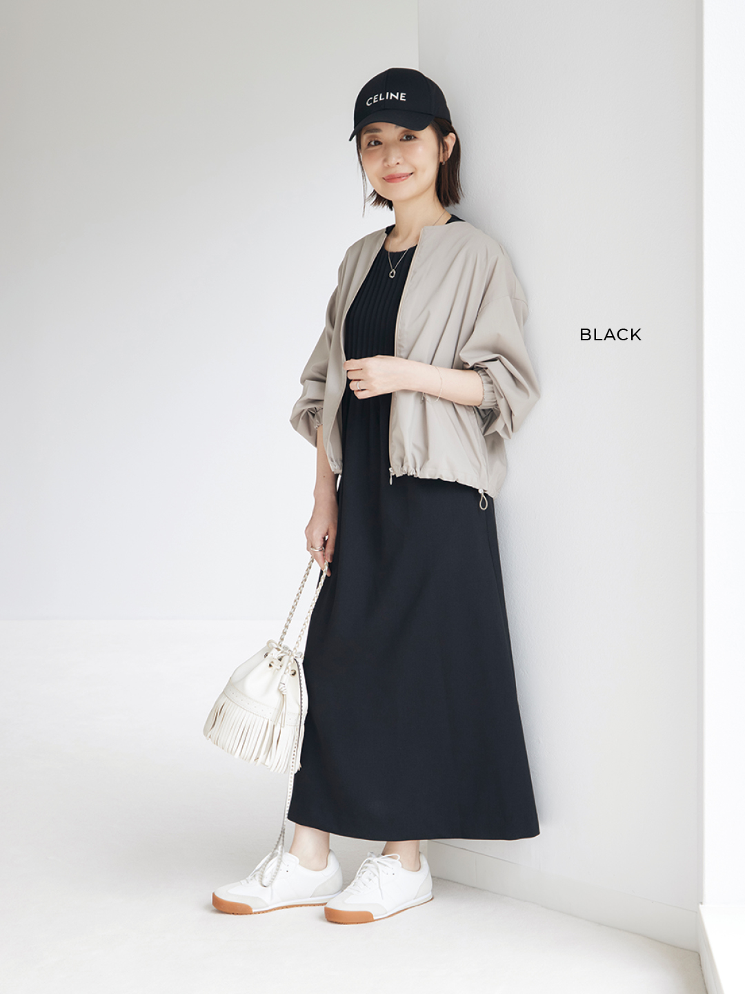 M7days【tomomiyuさんコラボ】ピンタック2WAYワンピース tomomiyu’s Outfit2