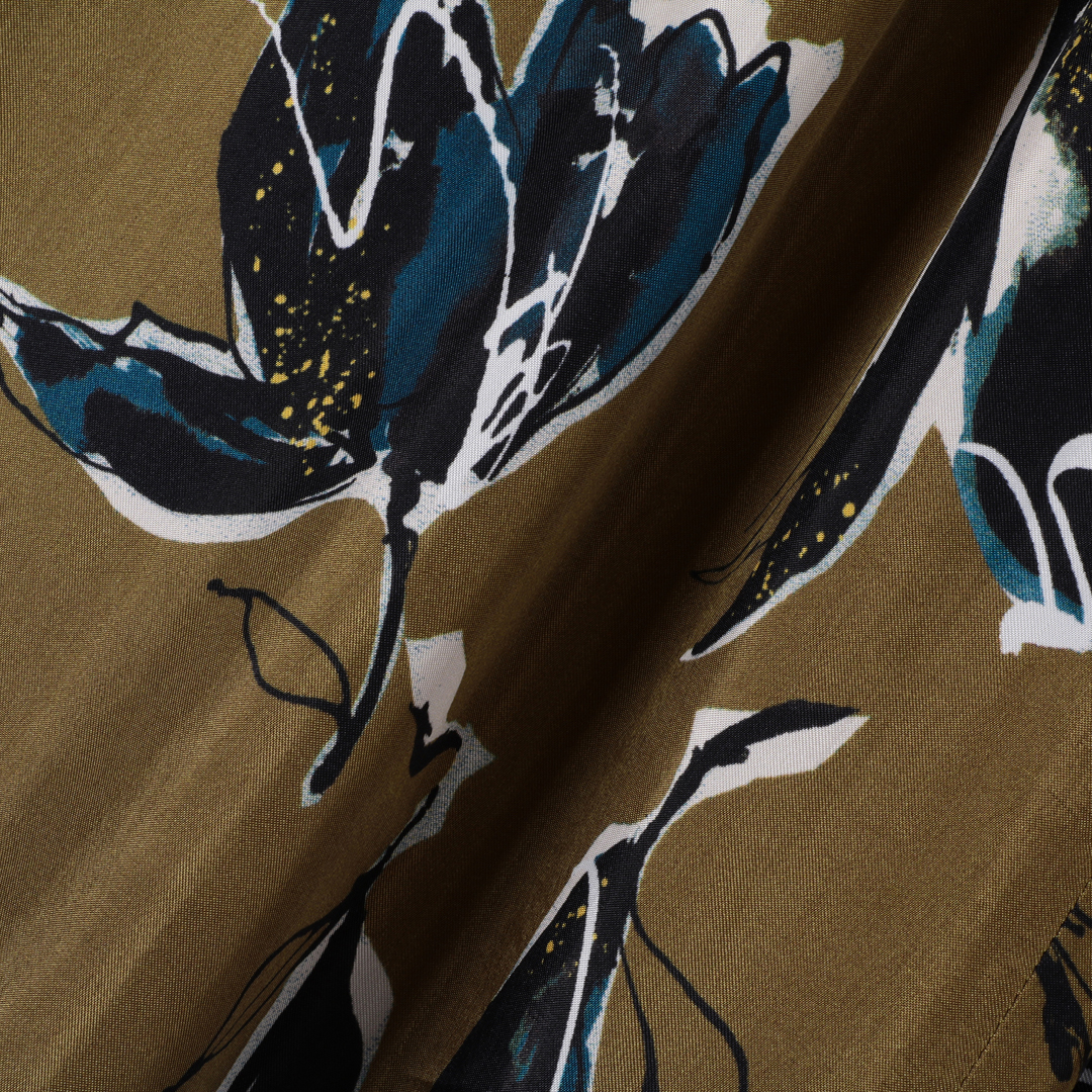 サクラのフラワープリントパンツZOOM!