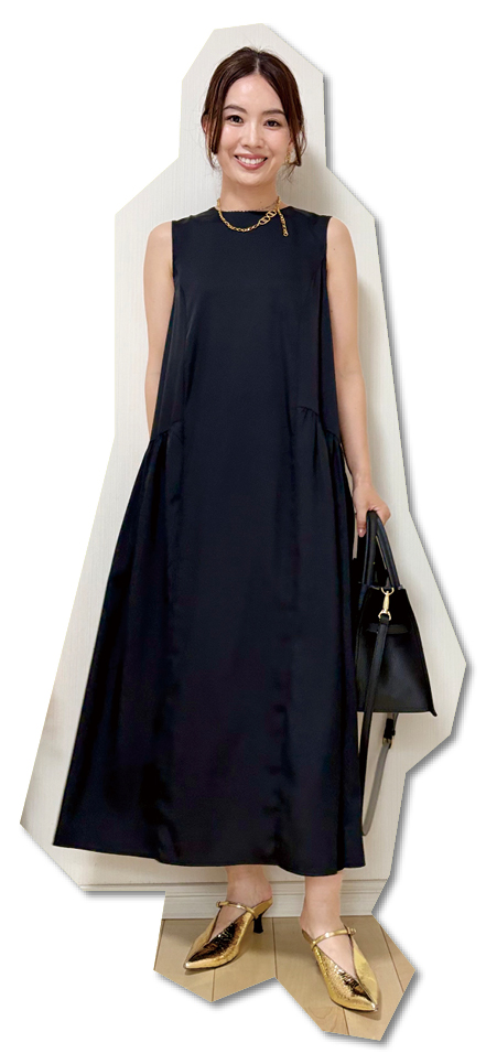 No.206 KAOさん×M7daysサイドギャザーワンピースコーデ