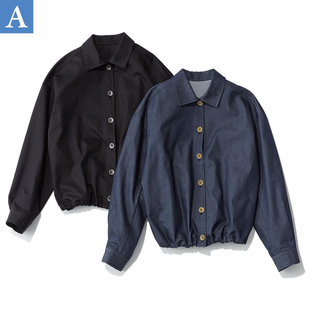 エムセブンデイズの【徳原文子さんコラボ】コンパクトシャツジャケット
