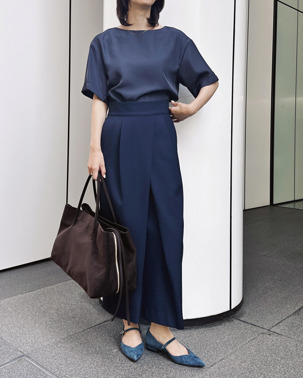 M7days
艶五分袖Tブラウス