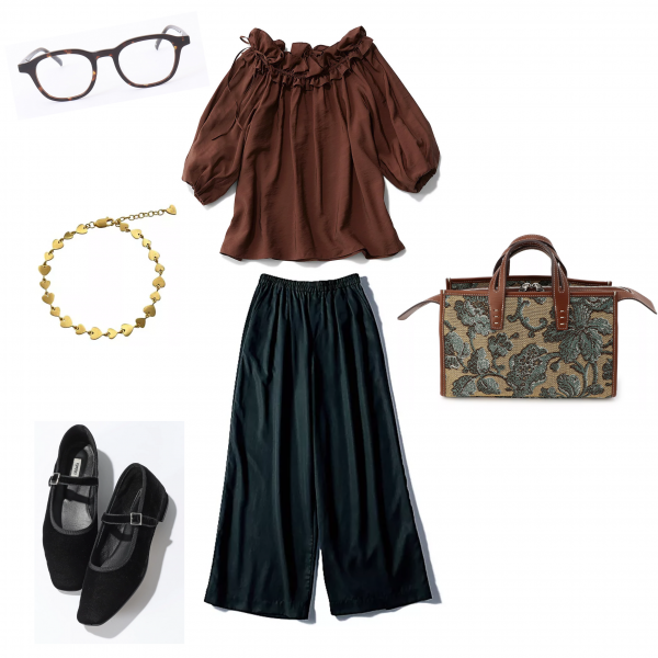 【着比べ＆コーディネートをご紹介！】晩夏＆初秋に頼れる 落ち感セミワイドパンツの魅力を徹底解説 #40代・50代コーデ#LEEマルシェ#12closet