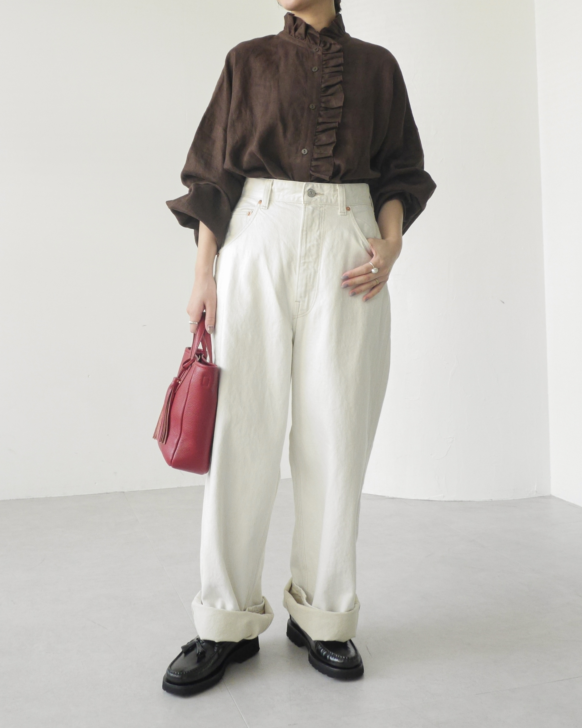 【完売前にチェック！】持つだけで洒落見え！小さくても頼れる2WAYレザートート【12closet】