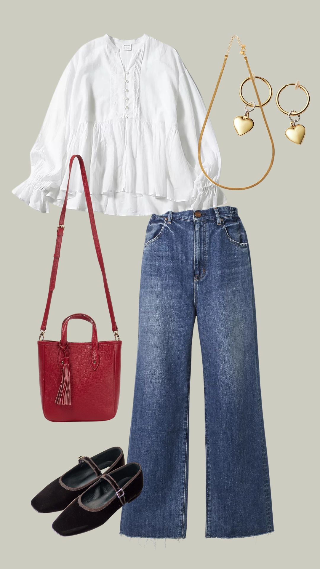 【休日オシャレ】晩夏に着たい！シンプルなのに品よく見える大人のデニムコーデ　#30代・40代大人の休日コーデ