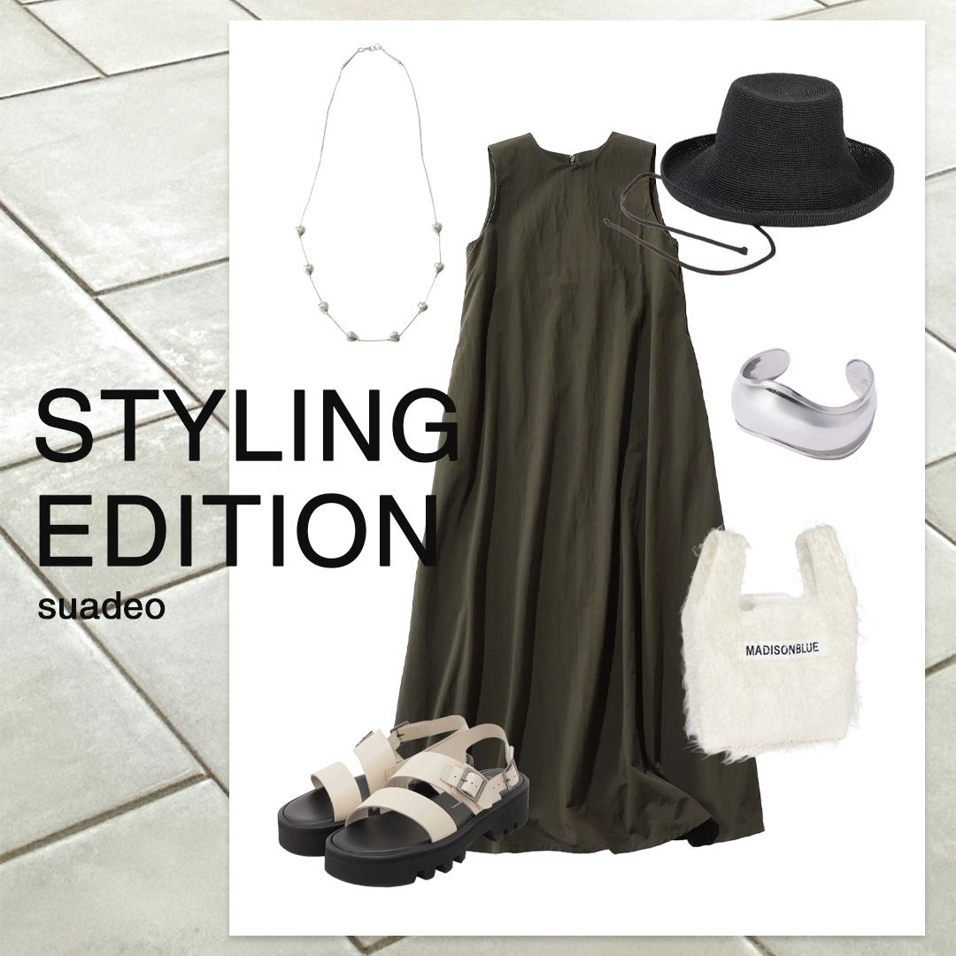 「涼感アイテム」でつくる、大人の夏コーデ5選