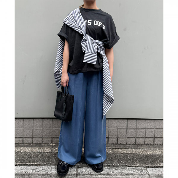 【着比べ＆コーディネートをご紹介！】晩夏＆初秋に頼れる 落ち感セミワイドパンツの魅力を徹底解説 #40代・50代コーデ#LEEマルシェ#12closet