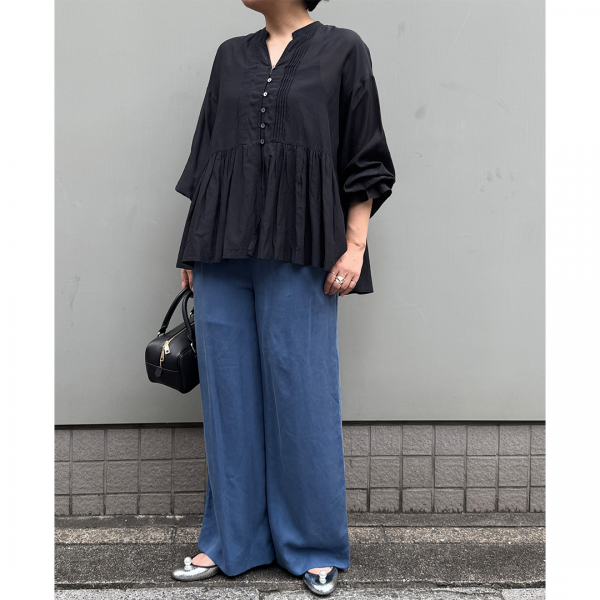 【着比べ＆コーディネートをご紹介！】晩夏＆初秋に頼れる 落ち感セミワイドパンツの魅力を徹底解説 #40代・50代コーデ#LEEマルシェ#12closet