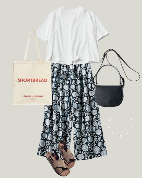 【休日オシャレ】酷暑も涼しい！薄くて軽いパンツコーデ2選。　#30代・40代大人の休日コーデ