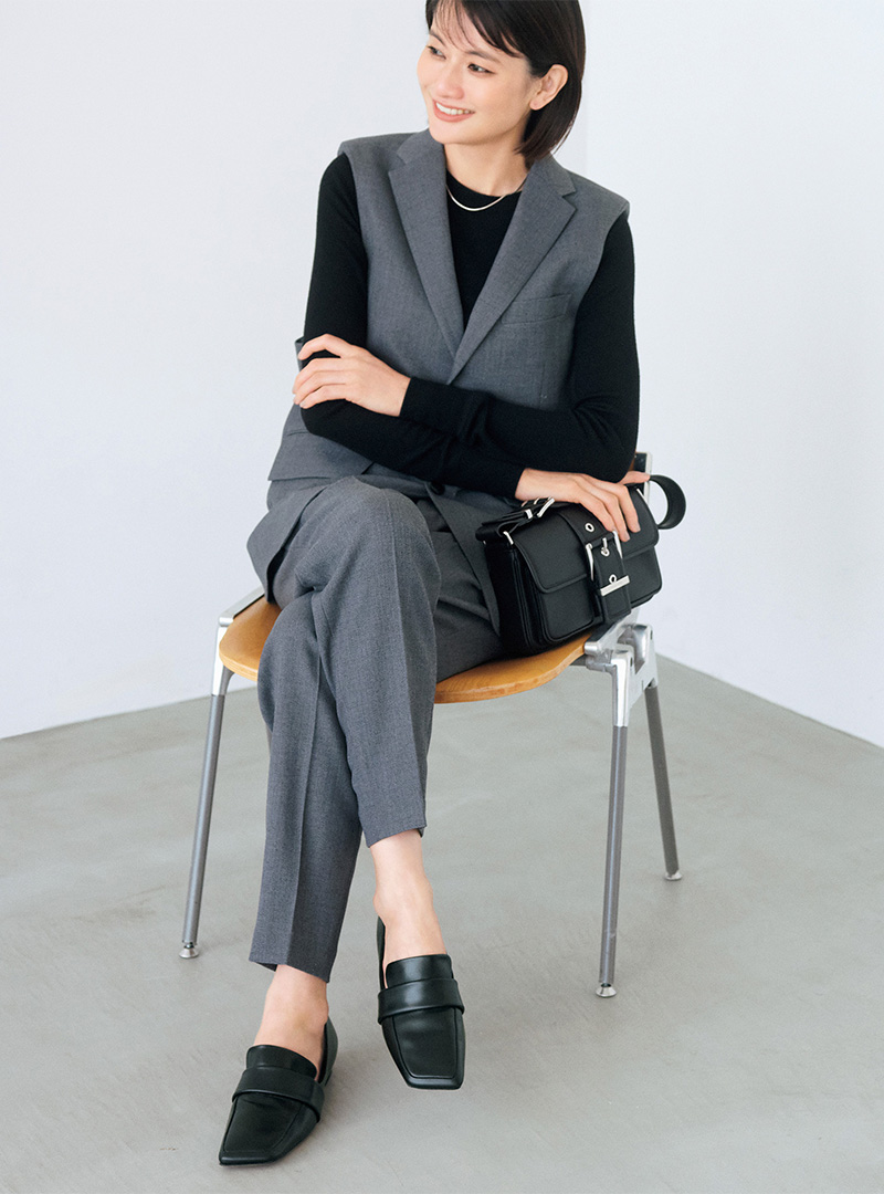 【50代ファッション】靴＆ジャケット最旬アイテム éclat2025年10月号特集