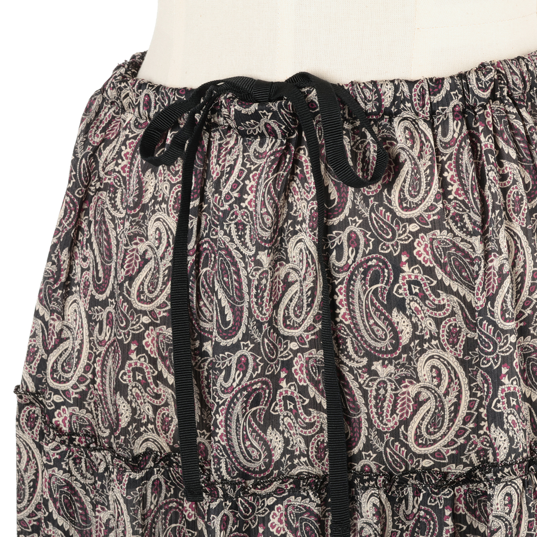 クチュール ド アダムのTiered Skirt Dress Paisleyサブカット