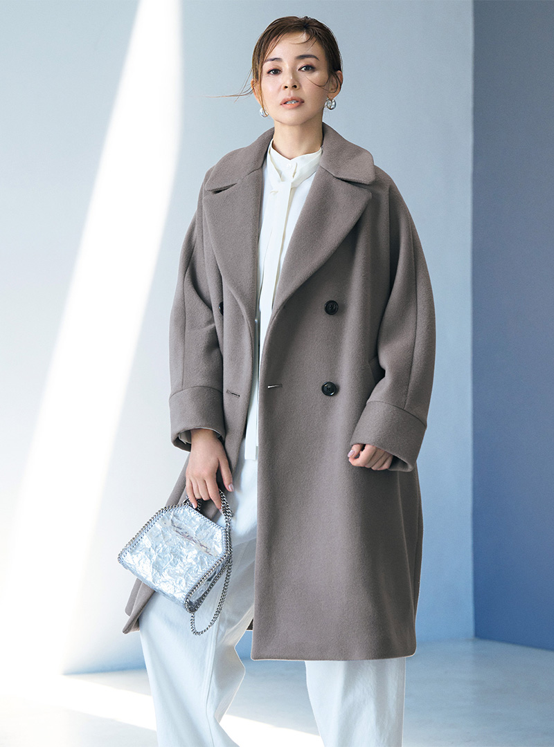 【50代 ダウン】入荷すると即完売！先取りして間違いなし。エクラ限定アウターTICCA、DUNO éclat2025年10月号特集