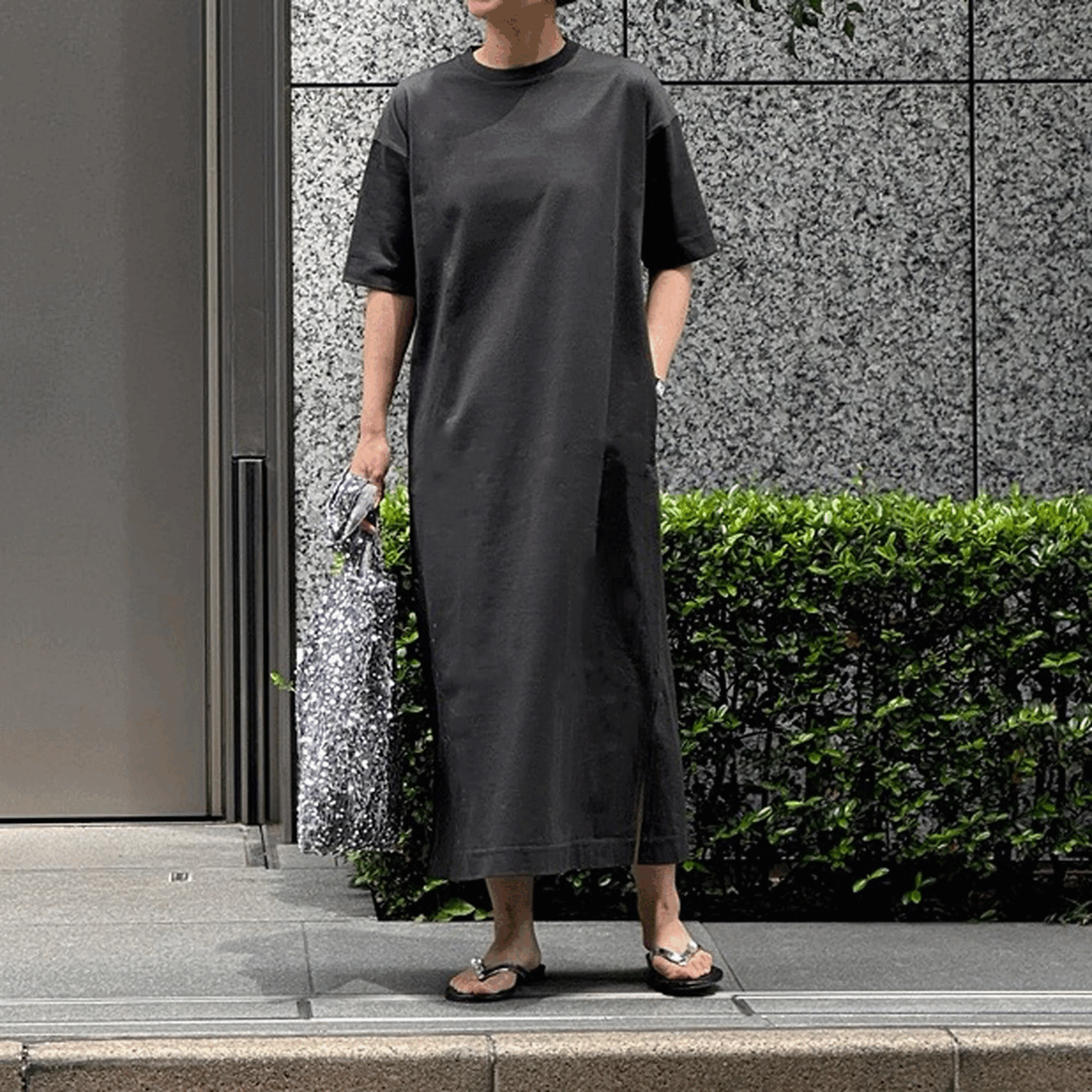 SLOANE
【HPS別注】5分袖カットソーワンピース
￥16,500