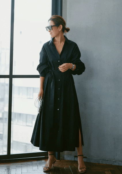 suadeo【大草直子さんコラボ】3シーズンシャツワンピース￥22,000