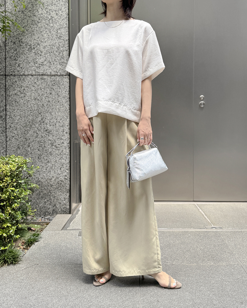 M7days
艶五分袖Tブラウス