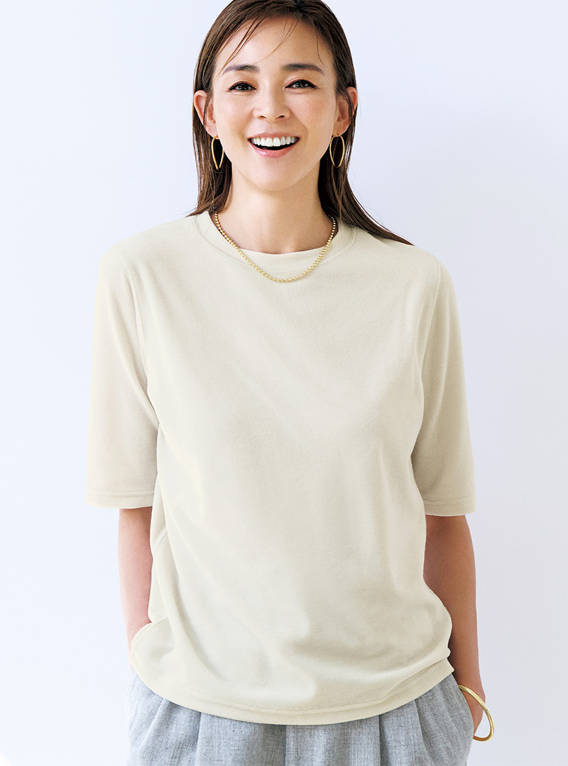 50代秋コーデ決定版！頼れる着映えトップス6選 éclat2025年10月号特集