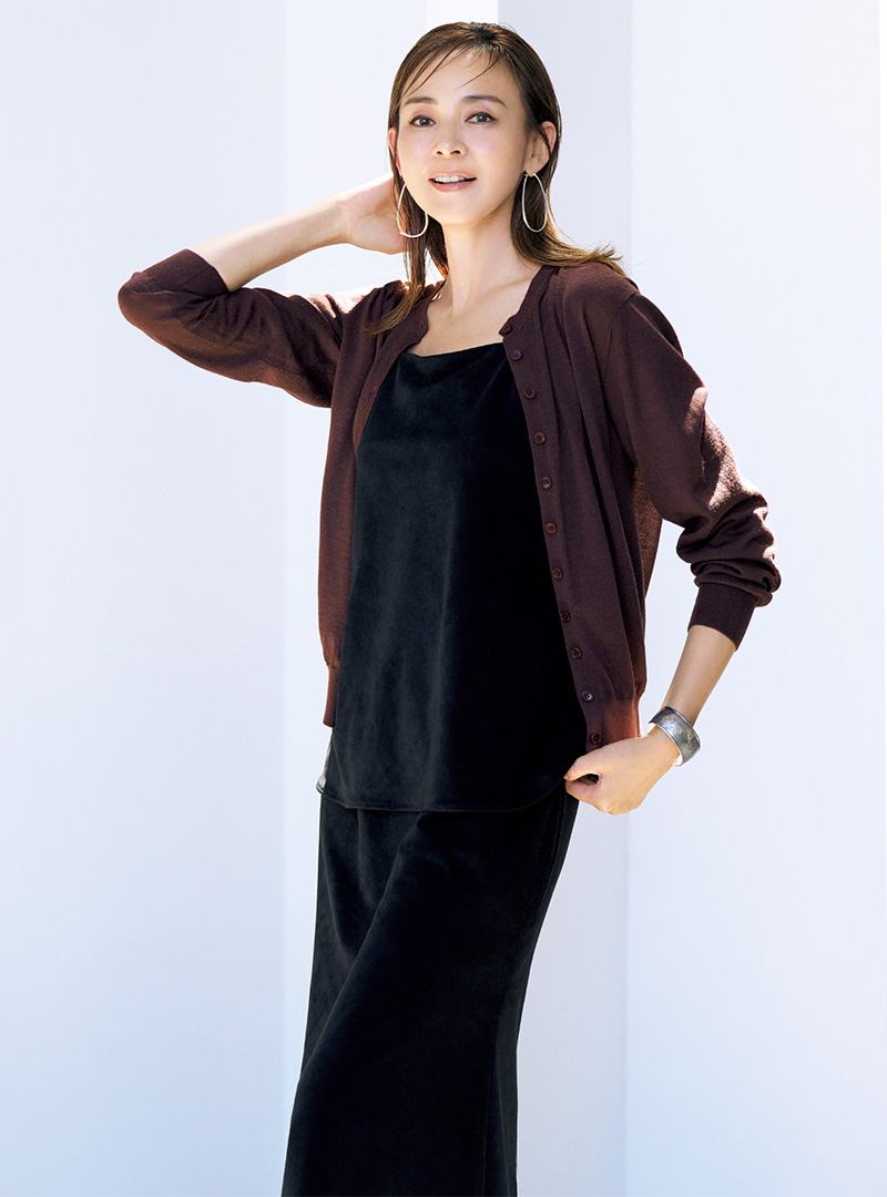 50代秋コーデ決定版！頼れる着映えトップス6選 éclat2025年10月号特集