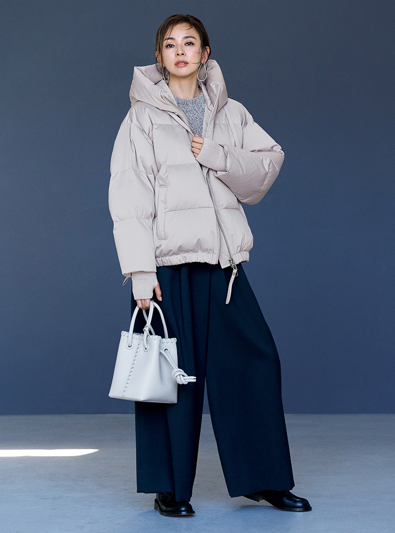 【50代 ダウン】入荷すると即完売！先取りして間違いなし。エクラ限定アウターTICCA、DUNO éclat2025年10月号特集